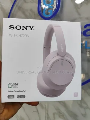 Sony Wh-Ch720n Noise Cancelling Headphones ( Original) Pink