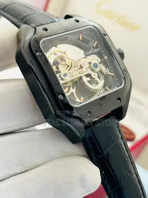 Cartier Quality Luxury Men Chronograph Automatic Engine Wristwatch