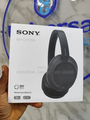 Sony Wh-Ch720n Wireless Headphone, Ios Android - Black