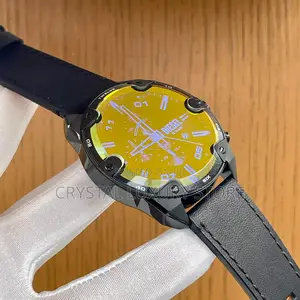 Diesel Quality Luxury Men Automatic Engine Wristwatch