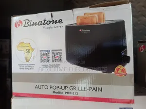 Binatone 2 Slice Auto Pop Up Toaster