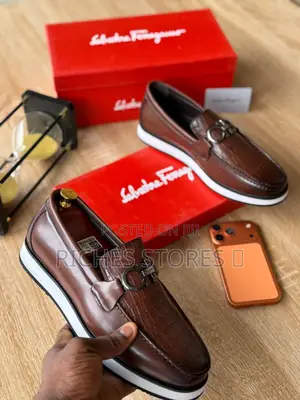 Exclusive Fendi Loafers in Black and Brown