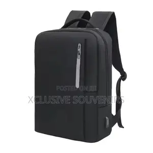 Custom Logo Men's Multi-Functional Waterproof Usb Port Laptop Backpack