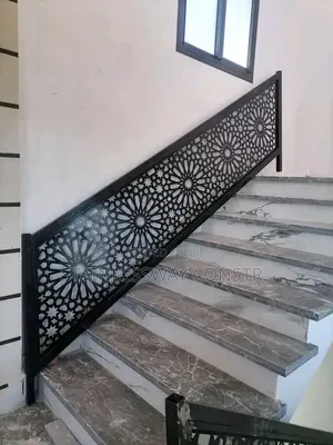 Lasercut Beautific Staircase Railing