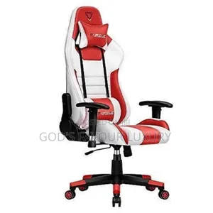 Gaming Chair - Red and White