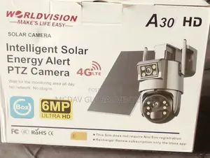 Ultra Hd Dual Lens 4g - A30 Ubox App Solar PTZ Camera