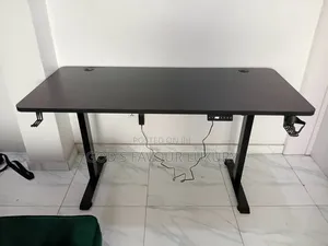 Trendy Computer+Electric Adjustable Height Table 1.4m - Black