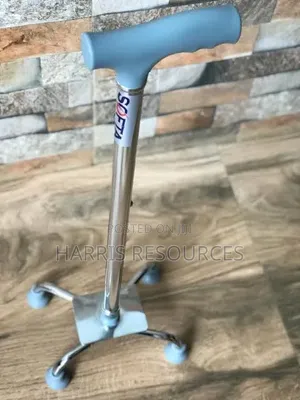 Comfortable Adjustable Tripod Walking Stick