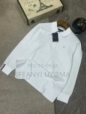Tommy Hilfiger Plain Long Sleeve Tshirts