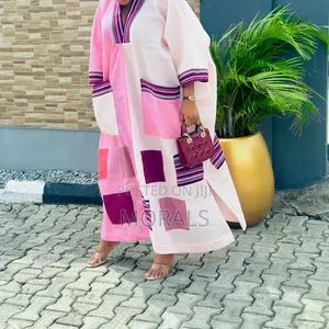 Bubu With Aso-Oke Detailing
