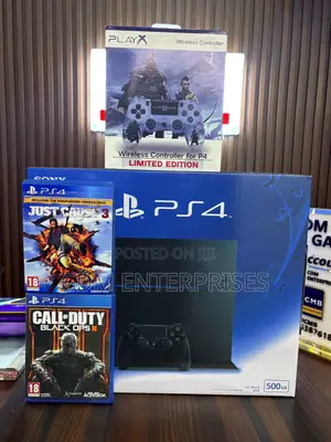 Playstation 4 Big 2 Games 2 Controllers