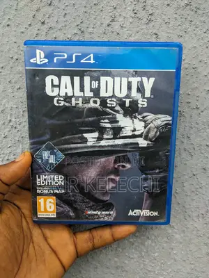 Neatly Used Call of Duty Ghosts for Ps4 and Ps5