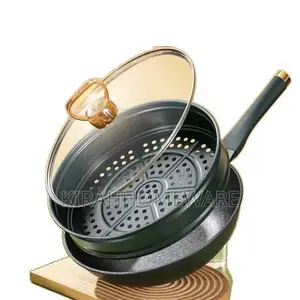 Multifunctional Steaming, Frying and Cooking Pot ( Non Stick Pan )