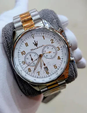 Premium Stainless Steel Watch Style, Rose Gold Accents, Men's Fashion