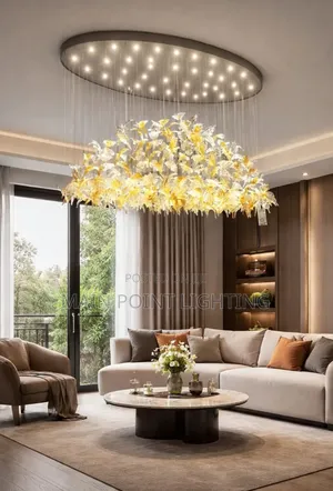 Crystal Pendant Chandelier Light