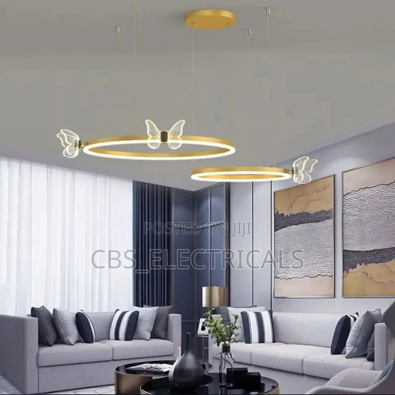 Butterfly Halo Chandeliers!