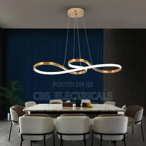 Modern Infinity Wave Led Chandelier!