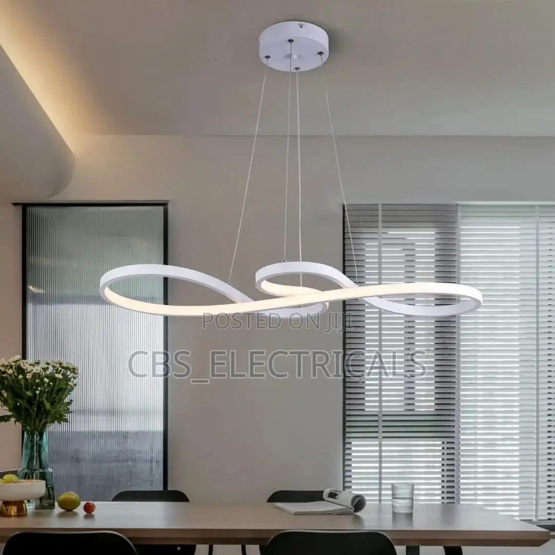 Modern Infinity Wave Led Chandelier!