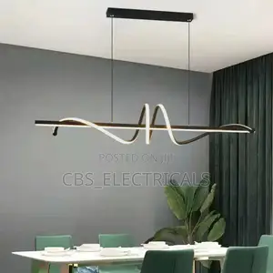 Modern Infinity Wave Led Chandelier!