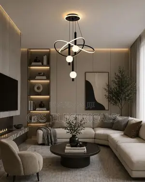 Abstract Geometric Orbit Chandelier!