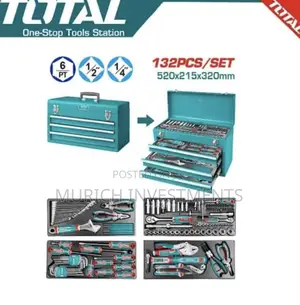 Total 132 PCS Tool Chest Set Thptcs71321
