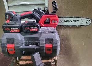 Devine Germany 12" Cordless Electric Chainsaw With Li-Ion Batteries