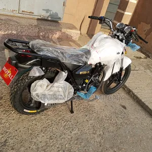 New Royal Motorcycle 2025 Black