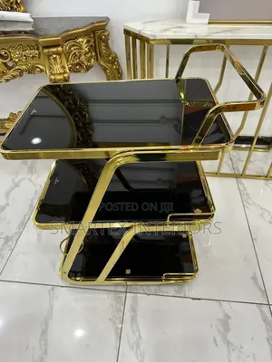 Imported High Quality Glass Wine Trolley