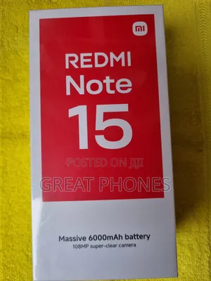 New Xiaomi Redmi Note 15 256 GB