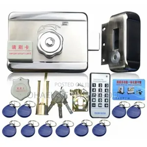 Electric Door Lock Access Control System With Remote Control Lock