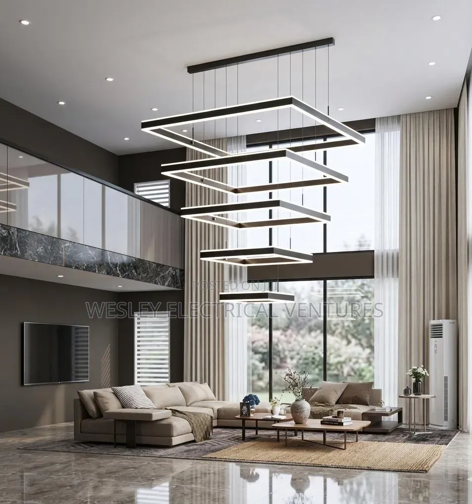 5 Steps Led Chandelier Light