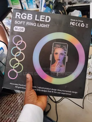 12" Rgb Ring Light