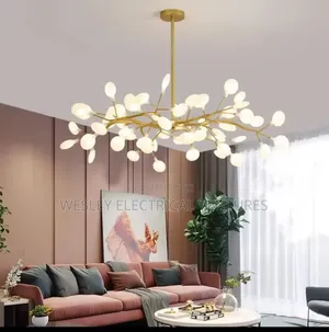 Leaf Shape Chandelier Light