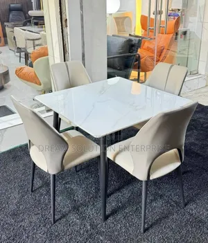 Mini Beautiful Square Dining Table With Chairs