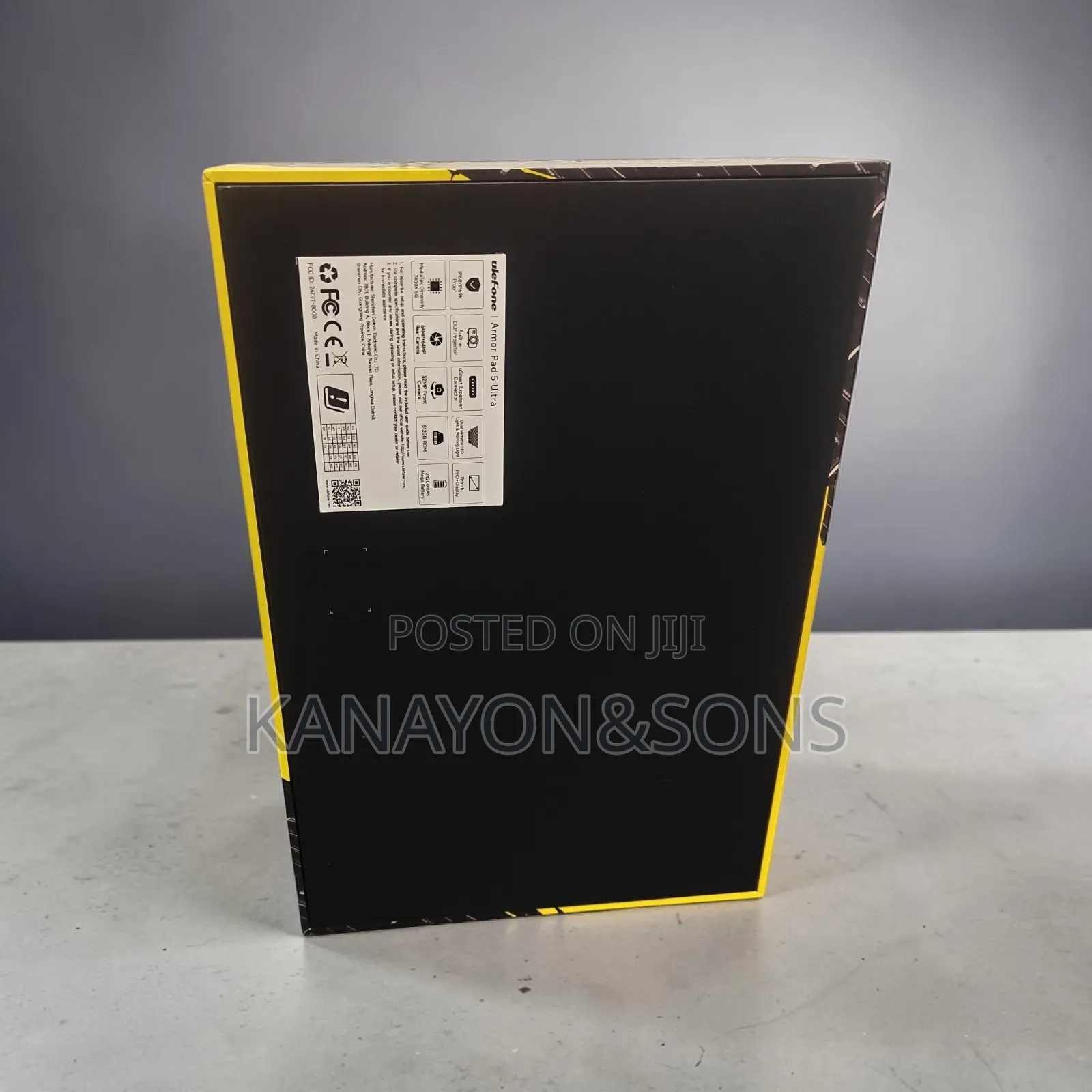 New Ulefone Tab A8 512 GB Black