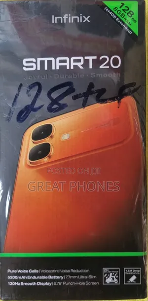 New Infinix Smart 20 128 GB