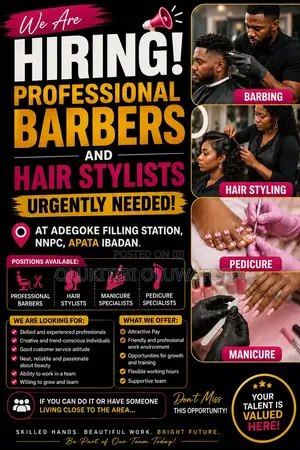Professional Barbers And Hair Stylist