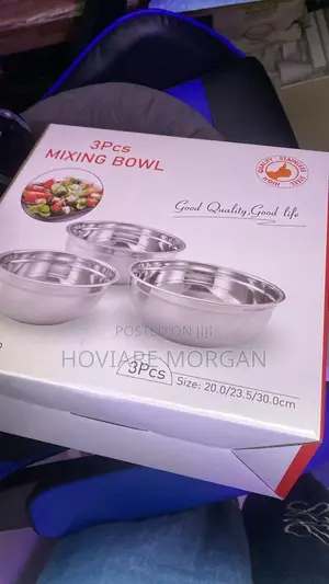 3 in 1 Stainless Mixing Bowl