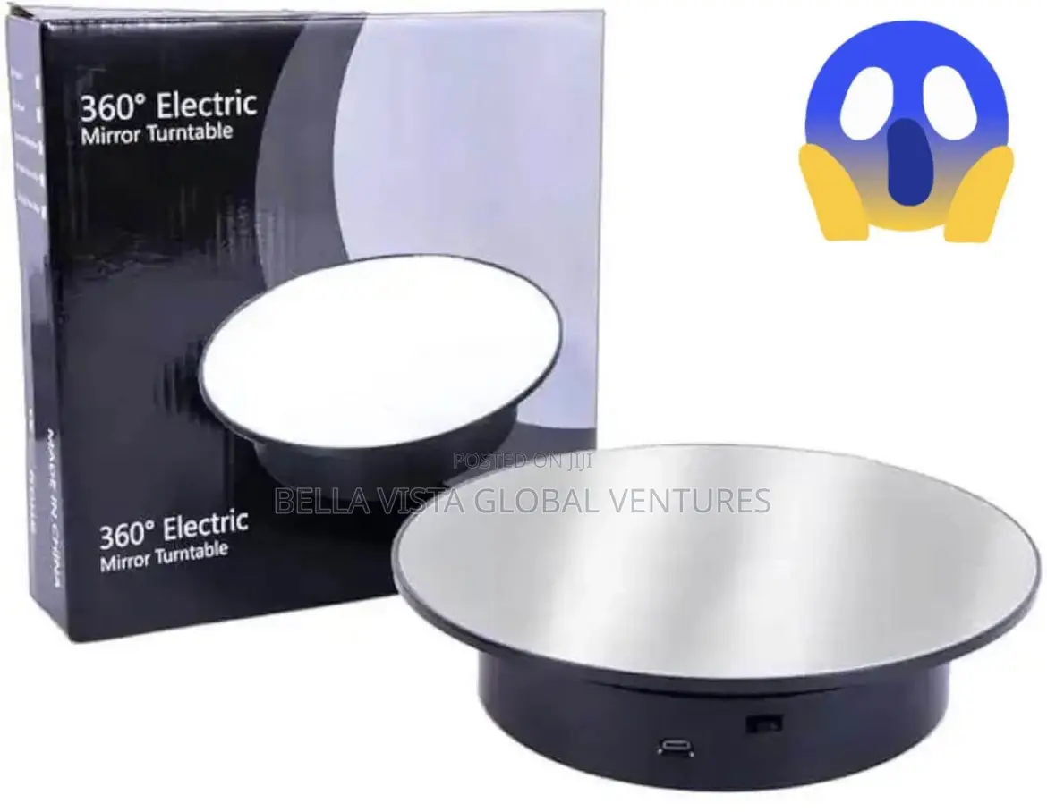 20cm Rotating Display Stand Mirror