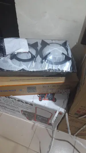 Polystar Twin Burner Built-in Gas Hob Pv-Jy20ga