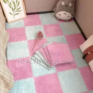 Soft Washable Interlocking Carpet Tiles for Kids Rooms