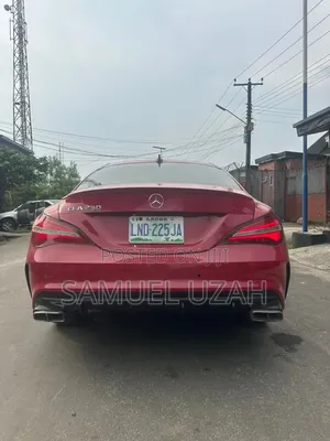 Mercedes-Benz CLA-Class 2015 Red