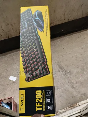 Tf 200 Rainbows Backlit Game Keyboard and Mouse