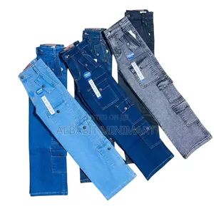 Mayoral Kids' Baggy Cargo Jeans