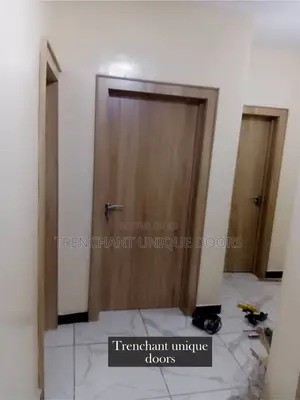 HDF Door With Keylock and Installation