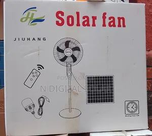 Solar Rechargeable Fan