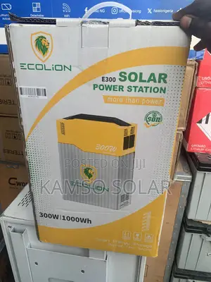 1kwh 300w Ecolion Solar Generator