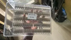 Pack Of 100pcs Cat.7 Connector Pass Through 10g