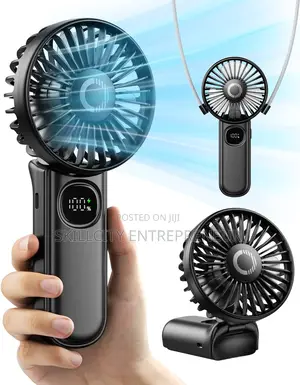 Portable Personal Fan With Led Screen 90