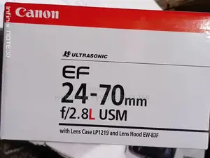 Canon 25-70mm 2.8f Lens